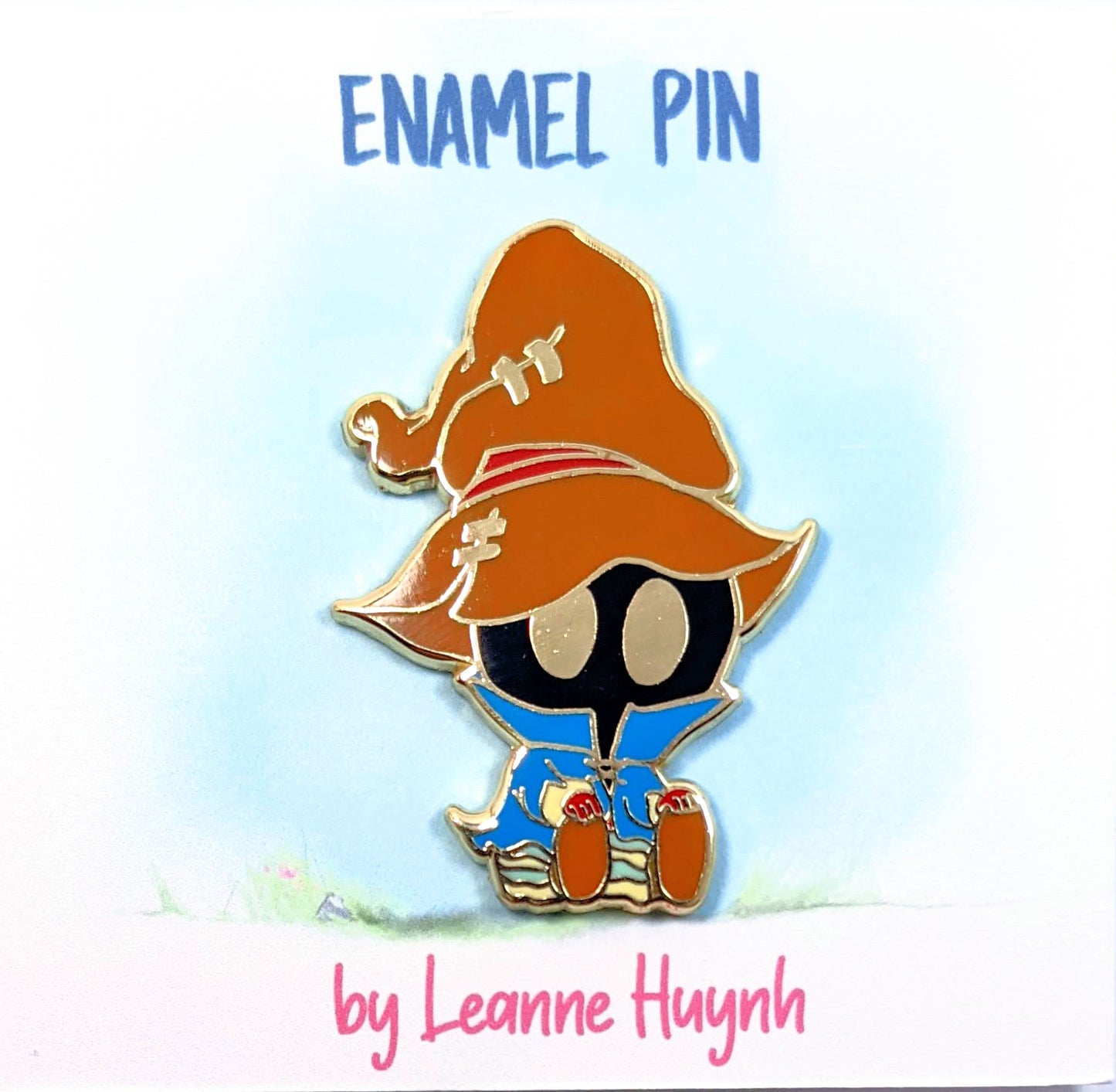 Black Mage Vivi Enamel Pin