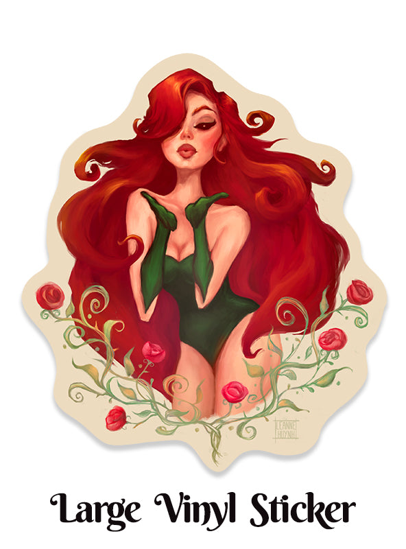 Poison Ivy Vinyl Sticker
