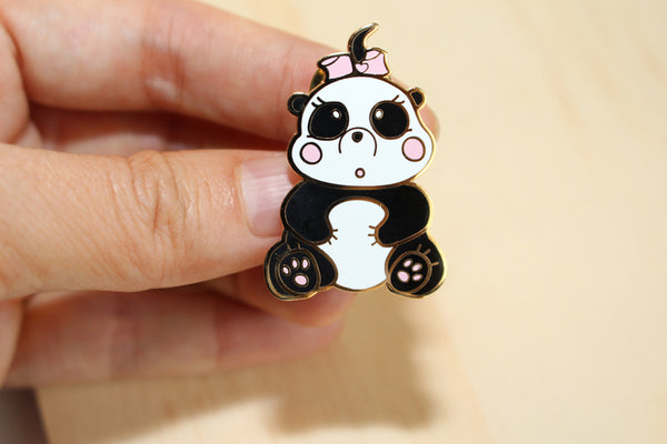 Rosie the Panda Pin