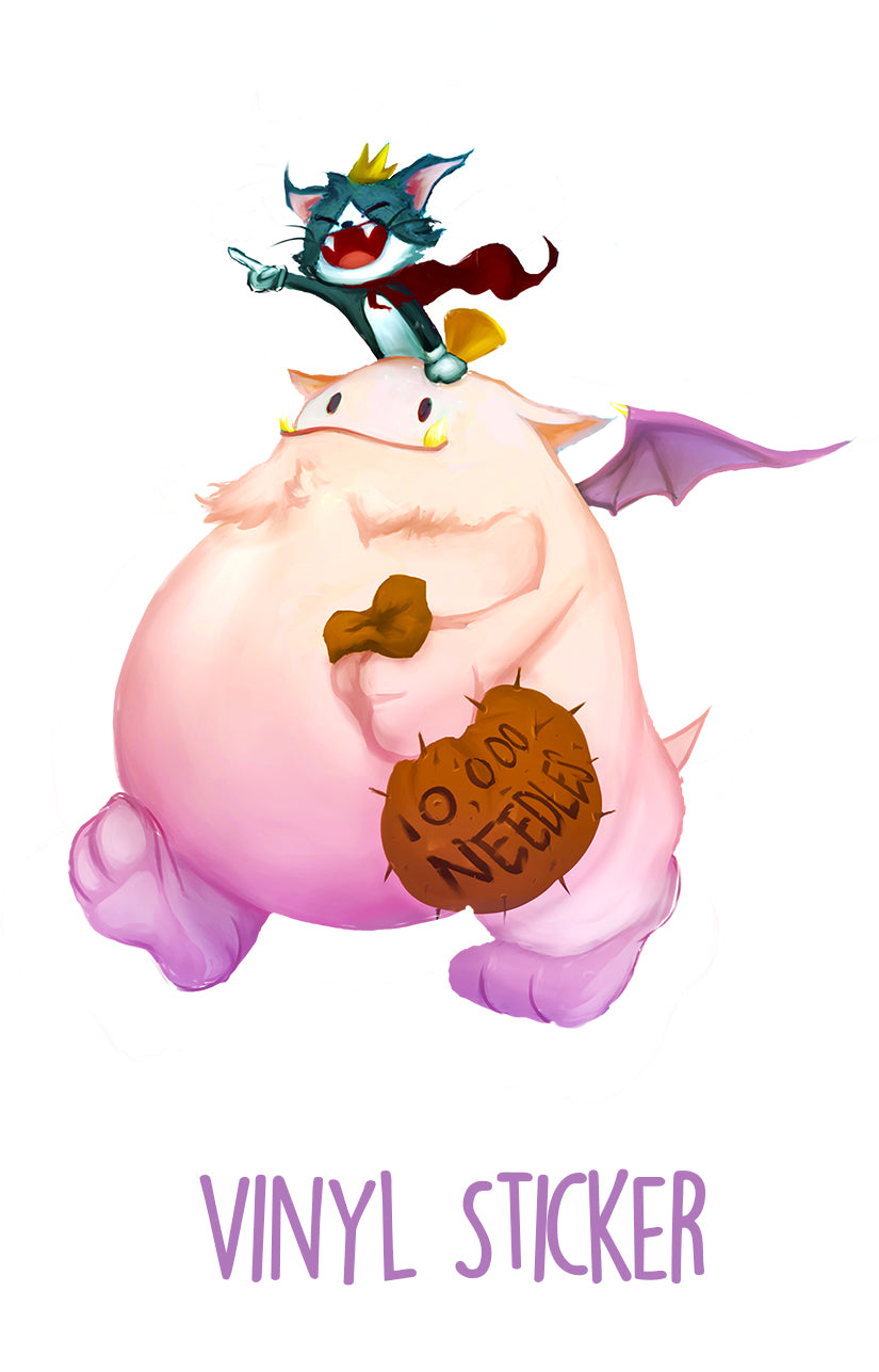 Cait Sith Sticker