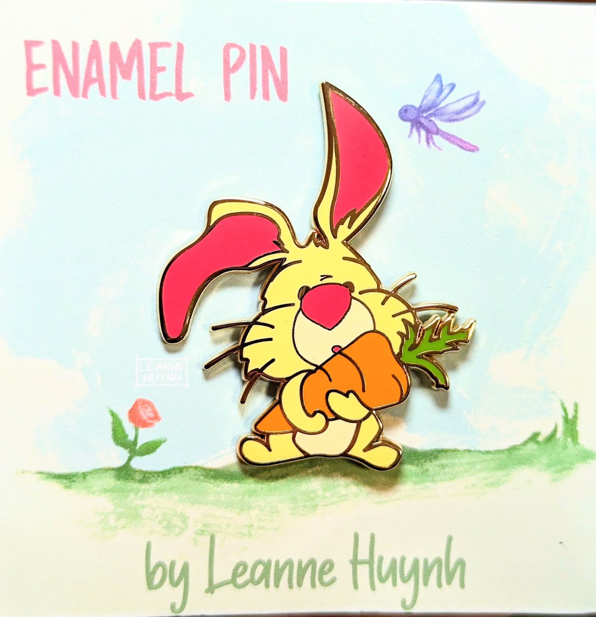 Baby Rabbit Enamel Pin