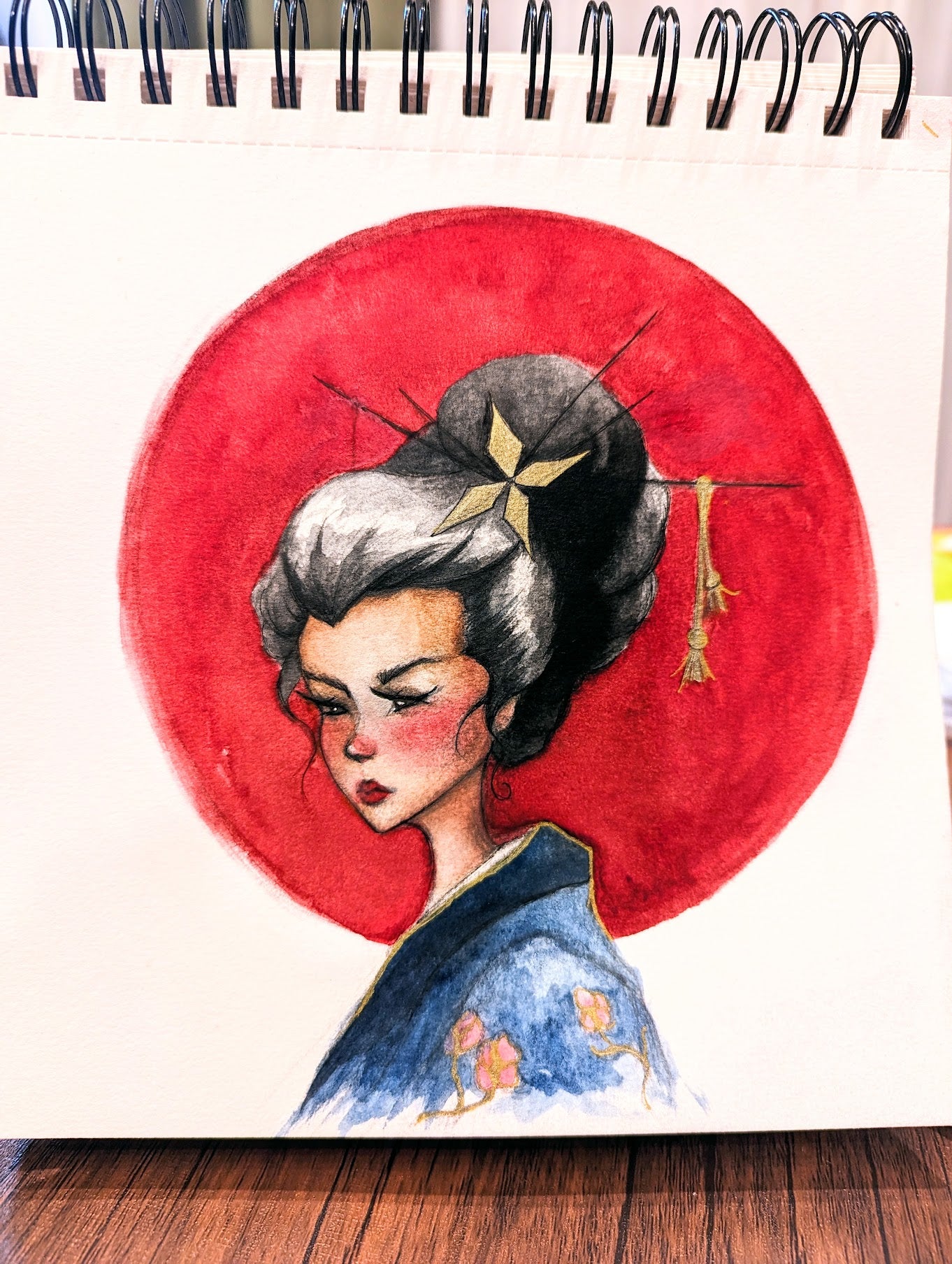 Denver Pre-Show Watercolor/Color Pencil Commission