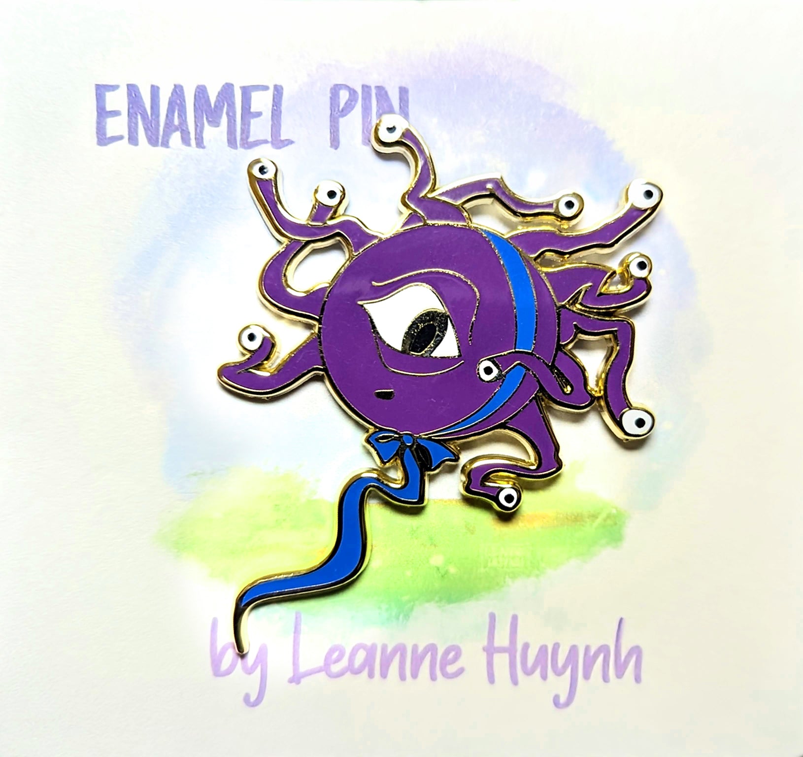 Beholder Enamel Pin
