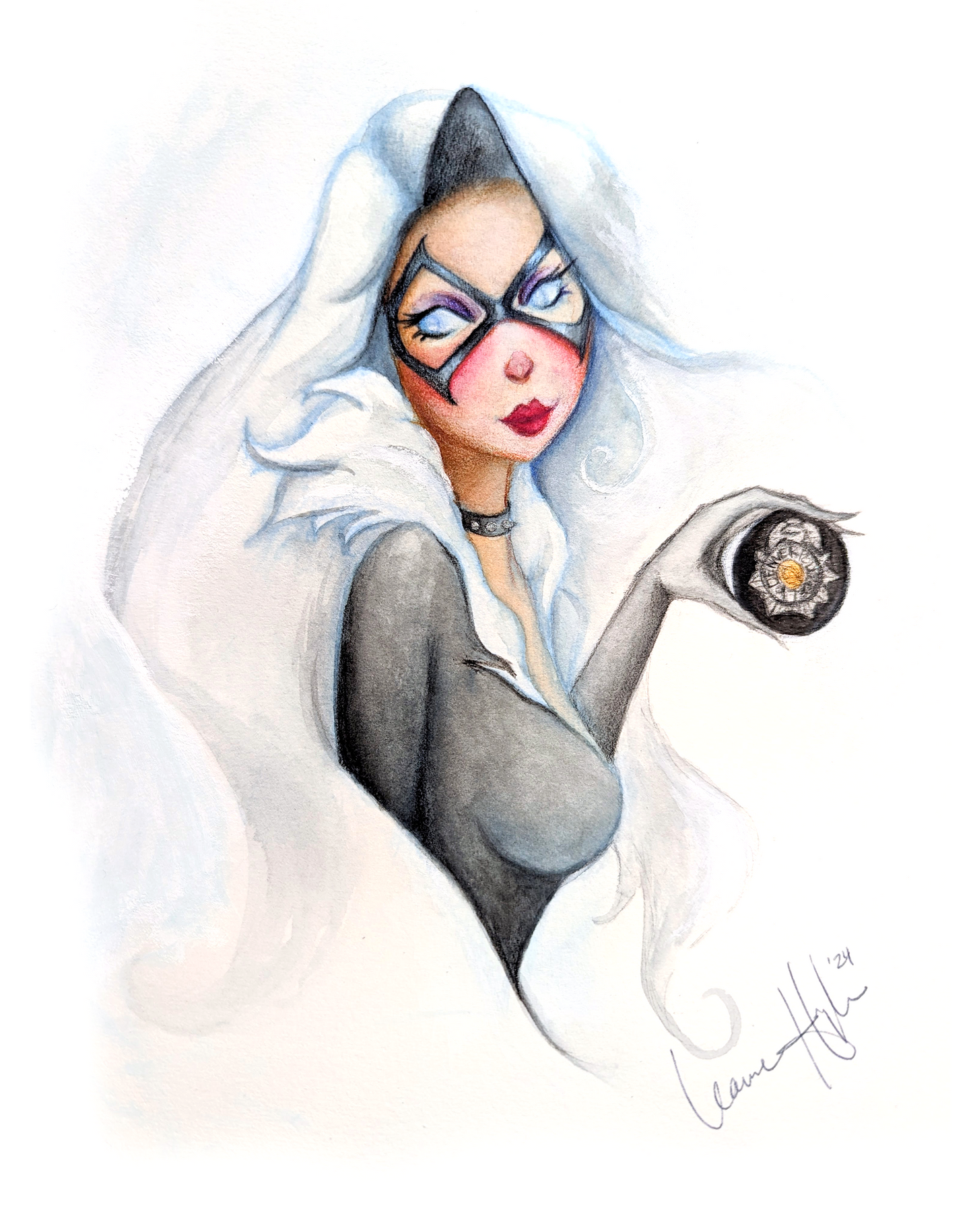 Denver Pre-Show Watercolor/Color Pencil Commission