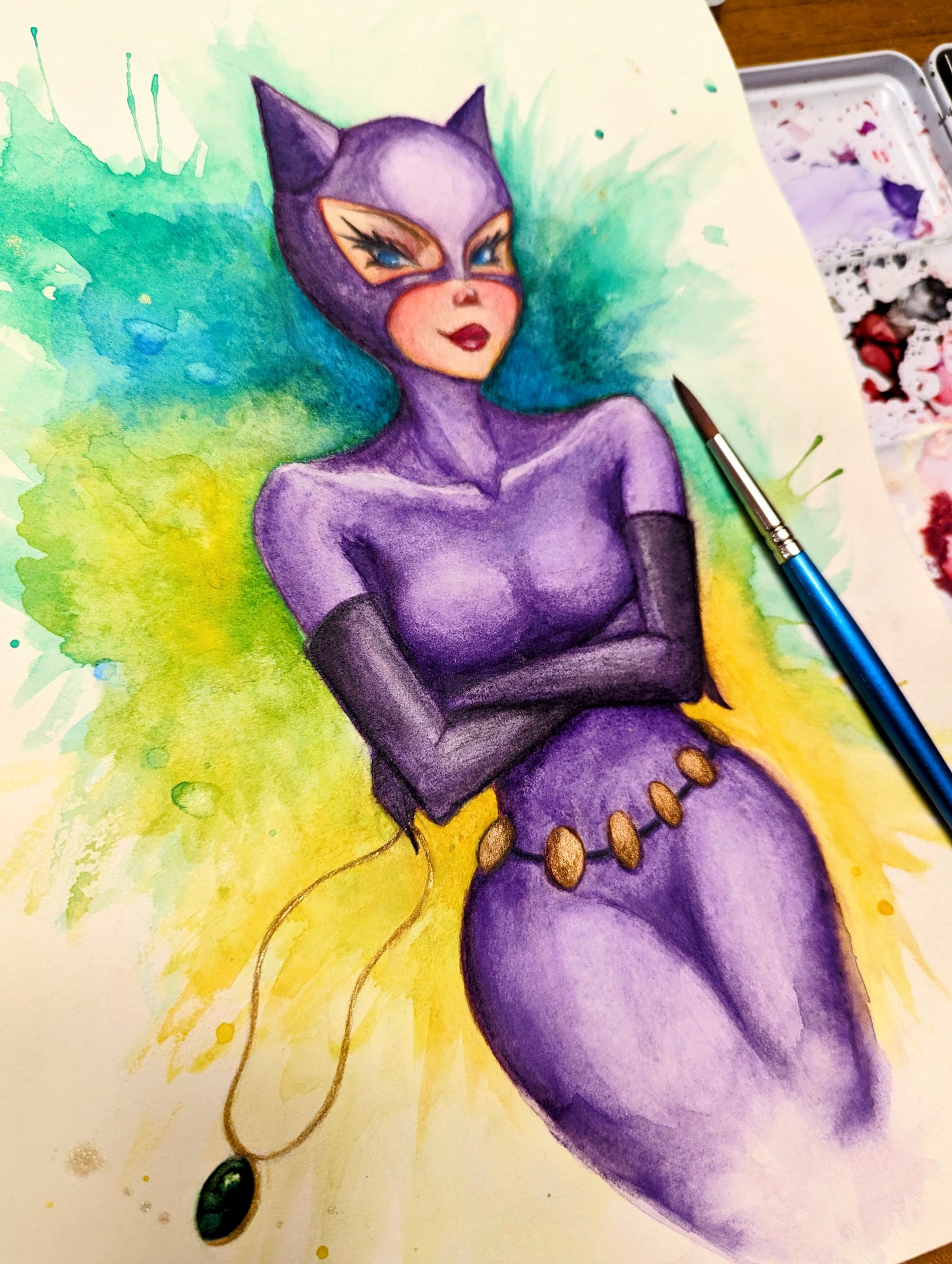 Denver Pre-Show Watercolor/Color Pencil Commission