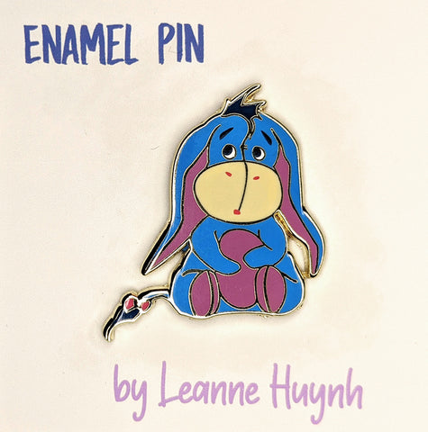 Baby Eeyore Enamel Pin