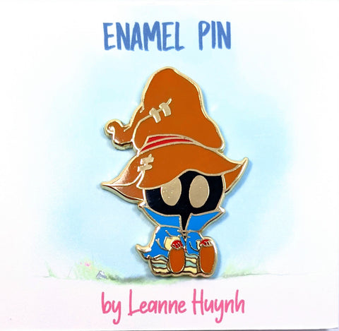 Black Mage Vivi Enamel Pin