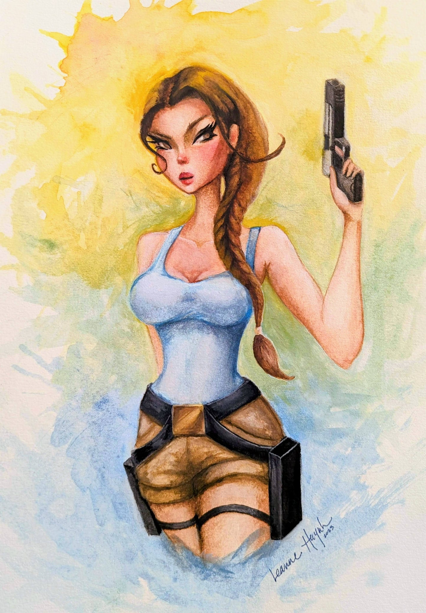 Denver Pre-Show Watercolor/Color Pencil Commission