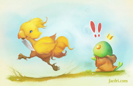 Chocobo & Tonberry