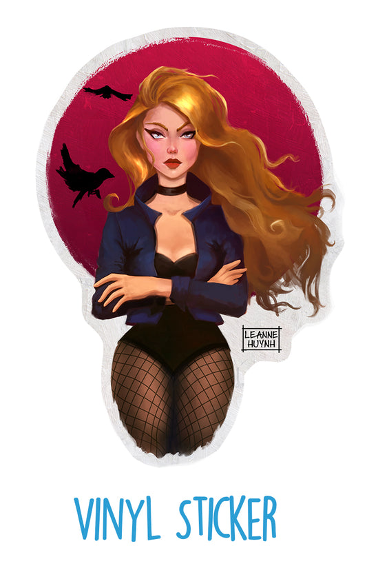 Black Canary Sticker