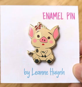 Pua the Pig Enamel Pin
